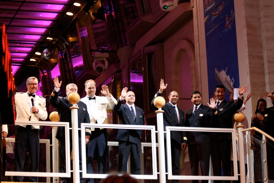 On the Bridge, On Ship